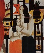 Fernard Leger The woman indoor oil painting reproduction
